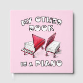 Rosa gezeichnet mein anderes Buch ist ein Piano Gä (Vorderseite)