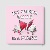 Rosa gezeichnet mein anderes Buch ist ein Piano Gä (Rückseite)