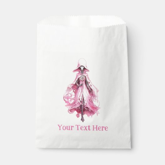 Rosa Ghost Geschenktütchen (Vorderseite)