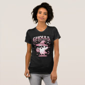 Rosa Ghouls T-Shirt (Vorne ganz)