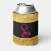 Rosa giftiger Skorpion sehr giftiges Insekt Dosenkühler (Kanne Rückseite)