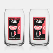 Rosa Gin Dosenglas (Rückseite)