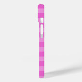 Rosa Gingham Case-Mate iPhone Hülle (Rückseite / Links)