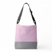 Rosa Gingham_Deep Grau-Tasche-Tasche-Multi-SZ