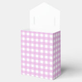 Rosa Gingham Geschenkschachtel (Geöffnet)