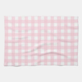 Rosa Gingham Geschirrtuch (Horizontal)