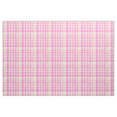 Rosa Gingham karierter Sommer Stoff (Fat Quarter (45,7 x 55,9 cm))