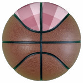 Rosa Gingham-Karo-Karo-Design Basketball (Rechts)