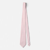 Rosa Gingham Karo Krawatte (Vorderseite)
