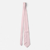 Rosa Gingham Karo Krawatte (Rückseite)