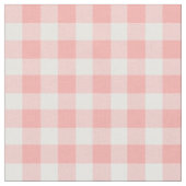 Rosa Gingham Karo Pattern Stoff (Nahaufnahme)