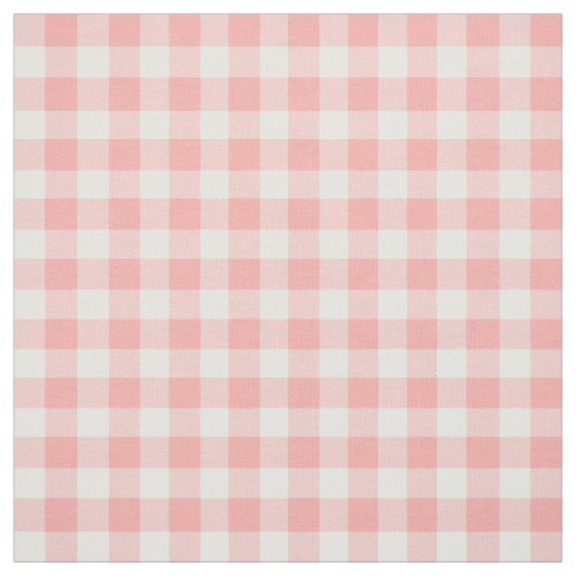 Rosa Gingham Karo Pattern Stoff (Muster)