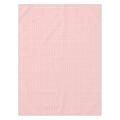 Rosa Gingham Karo Pattern Tischdecke (Vorderseite)