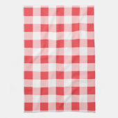 Rosa Gingham-Küchenhandtuch Geschirrtuch (Vertikal)