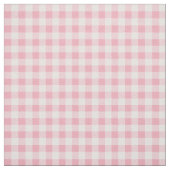 Rosa Gingham-Muster Mädchenhaft Kariert Kariert Stoff (Muster)