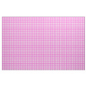 Rosa Gingham-Muster Stoff (Yard (91,4 cm))