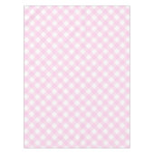 Rosa Gingham Tischdecke (Vorderseite)