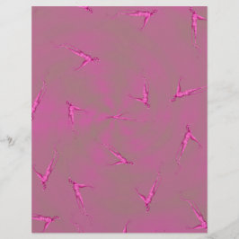 Rosa Ginseng-Mann Bulk Scrapbook-Papier Seiten
