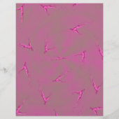 Rosa Ginseng-Mann Bulk Scrapbook-Papier Seiten (Hinten)