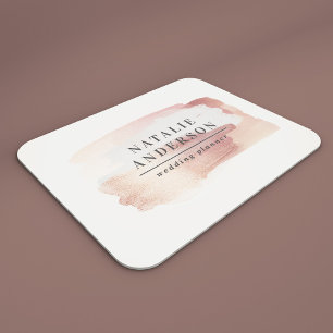 Rosa Girl Rose Gold modern stilvoll und elegant Mousepad
