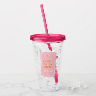 Rosa Girls Cruise Cup Acryltrinkbecher