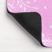 Rosa Girly Mousepads (Ecke)