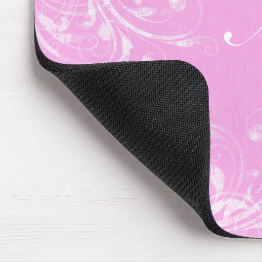 Rosa Girly Mousepads (Ecke)