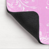 Rosa Girly Mousepads (Ecke)