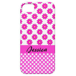 Rosa Girly Namenskinder Case-Mate iPhone Hülle