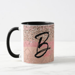 Rosa Glanz Glitter Marokkanische Indische Prinzess Tasse