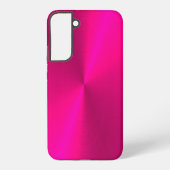 Rosa glänzende Imitate Metall Samsung Galaxy Fall Samsung Galaxy Hülle (Rückseite)