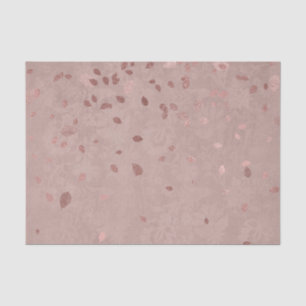 Rosa glänzendes Goldelegantes gelegentliches Seidenpapier