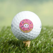 Rosa Glasierte Donut mit Sprinklen Golfball (Insitu T-Shirt)