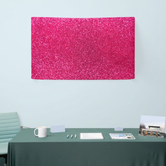 Rosa Glitter der Rose Banner (Messeveranstaltung)