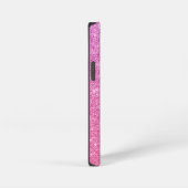 Rosa Glitter iPhone Hülle (Rechte Seite)