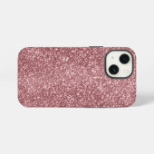 Rosa Glitter-iPhone-Hülle iPhone Hülle (Rückseite (Horizontal))