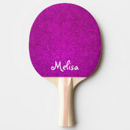 Rosa Glitter Ping pong Paddel für tabletennis Tischtennis Schläger