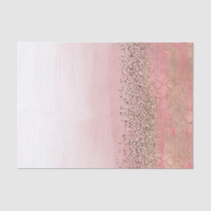 Rosa Glitter-Schimmer marokkanische indische Prinz Seidenpapier