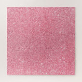 Rosa Glitzer, abstrakte Weihnachtsstruktur. Puzzle (Horizontal)