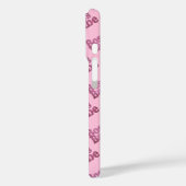 Rosa Glitzer Boss Babe Case-Mate iPhone Hülle (Rückseite / Links)