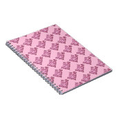 Rosa Glitzer Boss Babe Notizblock (Rechte Seite)