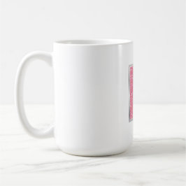 Rosa Glitzer Buchstabe K Kaffeetasse