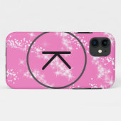 Rosa Glitzer Case-Mate iPhone Hülle (Rückseite (Horizontal))