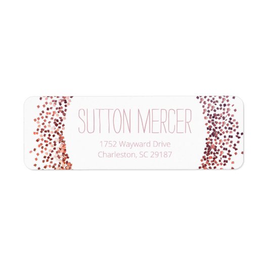 Rosa Glitzer Circle (Vorne)