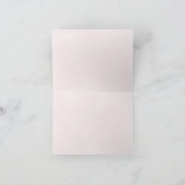 Rosa Glitzer Confetti Werden Sie meine Bridesmaid? Einladung (Innenseite)