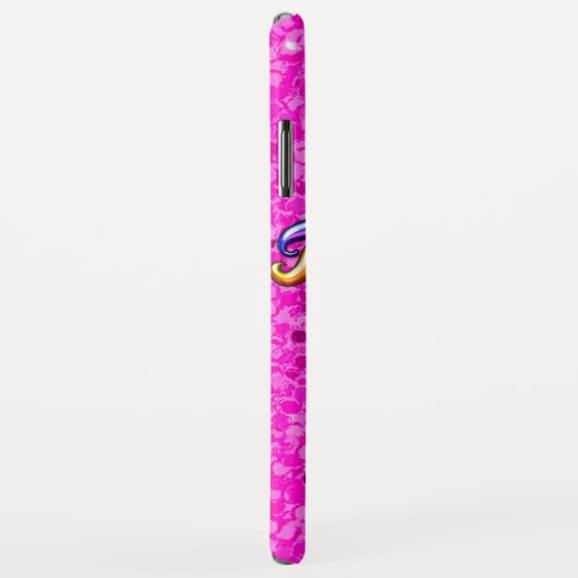 Rosa Glitzer Einhorn Case-Mate iPhone Hülle (Hinten/Rechts)