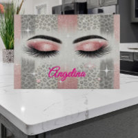 Rosa Glitzer Eyelashes