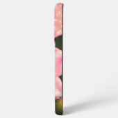 Rosa Glitzer Gardenia Monogram Samsung Galaxy Hülle (Linke Seite)