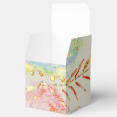 Rosa Glitzer Geschenkschachtel (Geöffnet)