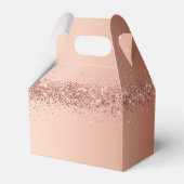 Rosa Glitzer Gestalten Sie Ihr eigenes Gefallen Geschenkschachtel (Vorderseite)